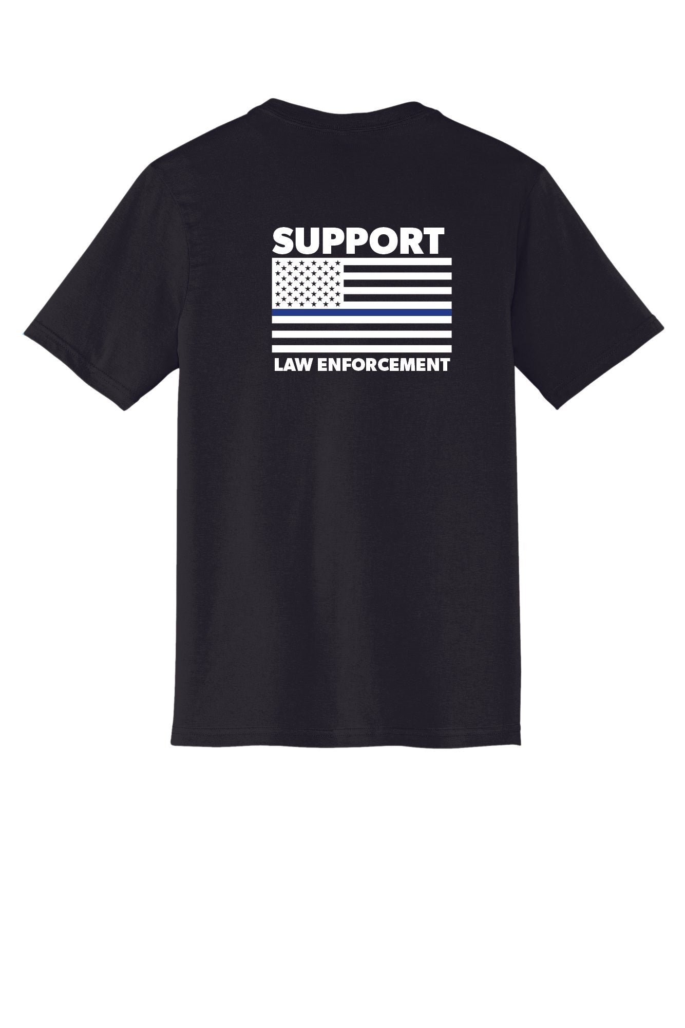 Unisex V-Neck Circle Logo