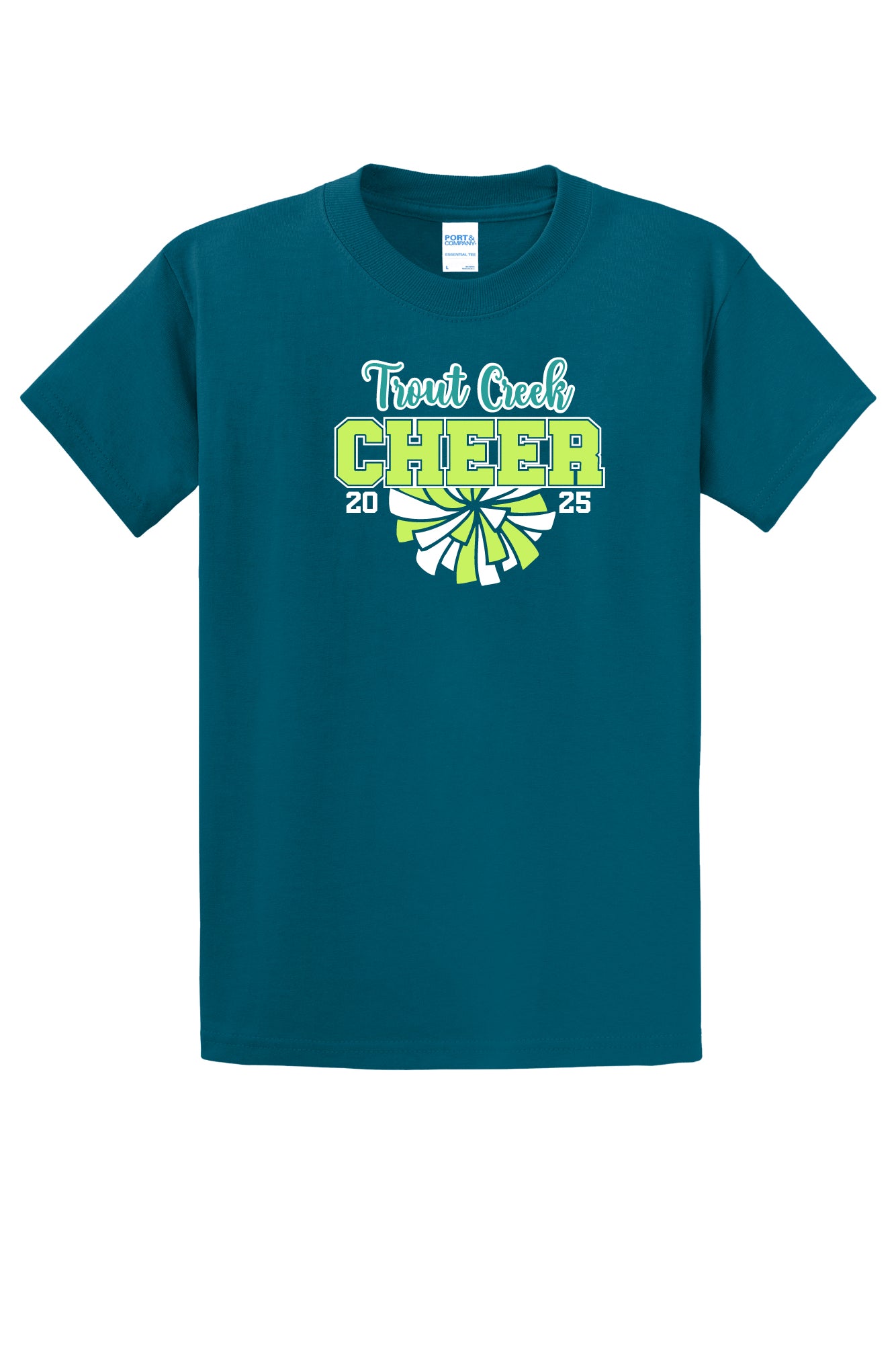 Adult Trout Creek (Script) Short Sleeve T-Shirt