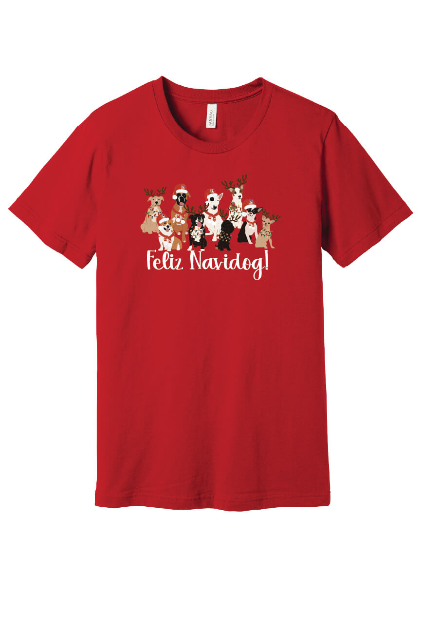 Feliz NaviDOG Short Sleeve T-Shirt