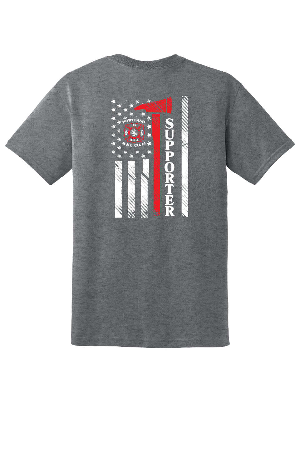 Portland Fire Supporter Short Sleeve T-Shirt (Adult)