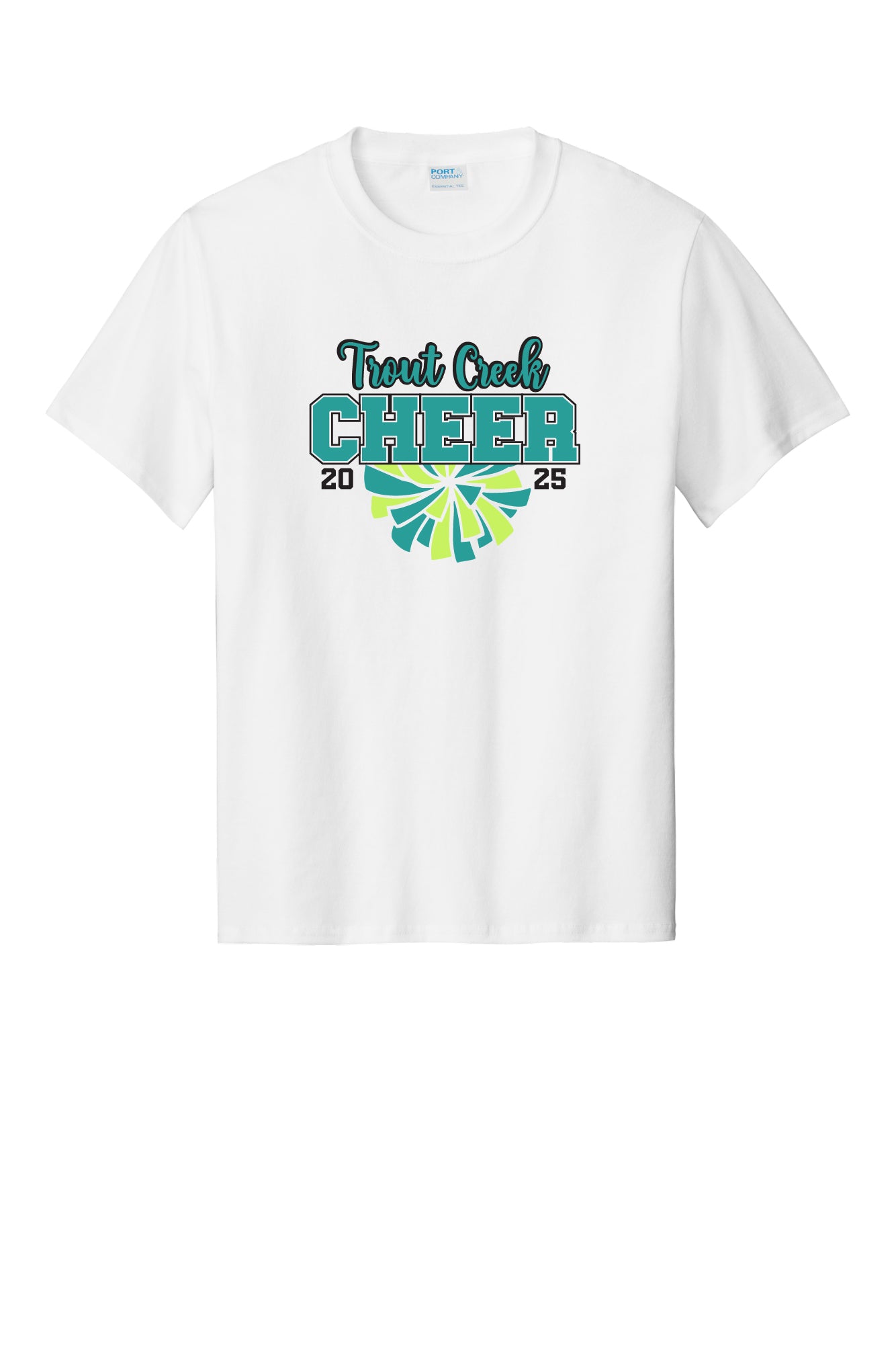 Adult Trout Creek (Script) Short Sleeve T-Shirt