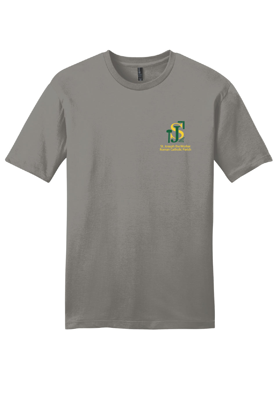 St. Joseph the Worker II Short Sleeve T-shirt-Full Color Logo