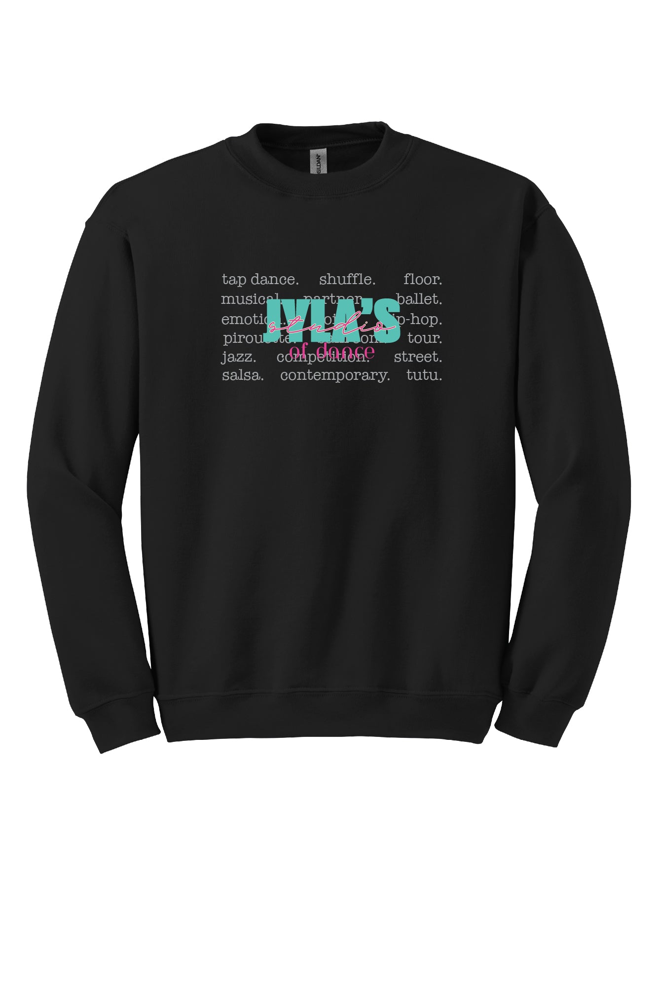 Jyla's Typography Crewneck Sweatshirt