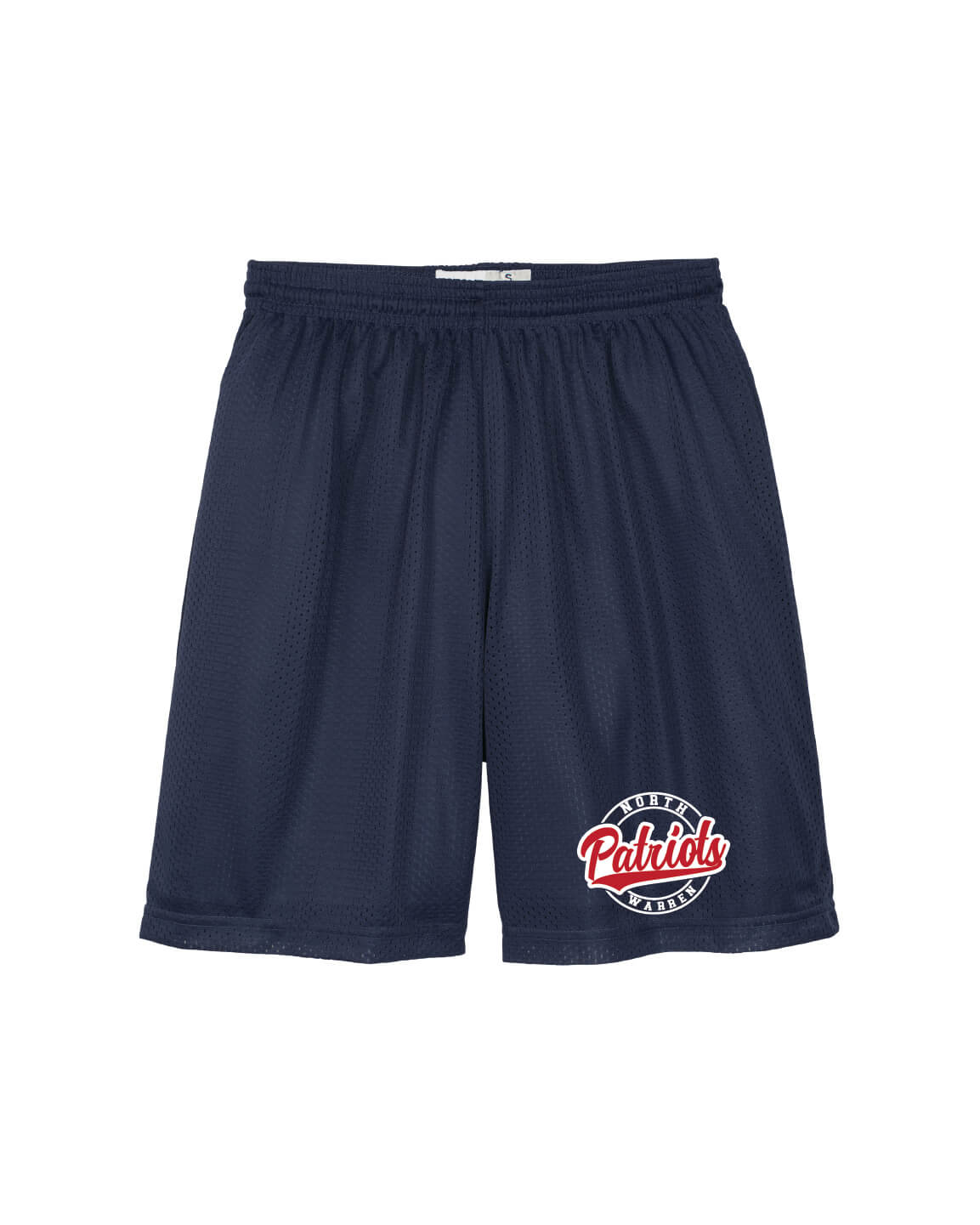 Sport Tek Mens Shorts Patriots navy