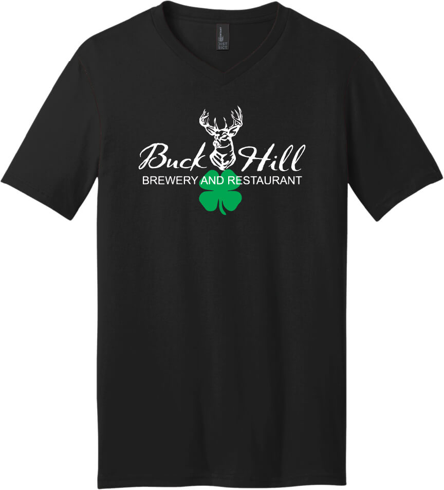Shamrock Flag vneck front
