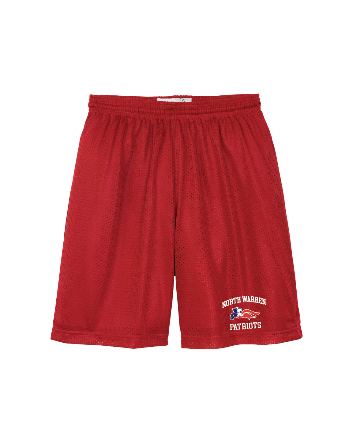 Sport Tek Mens Shorts NW Patriots red