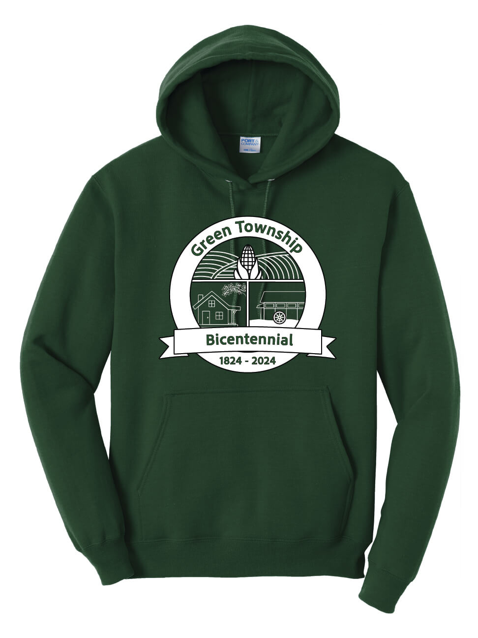 Hoodie II green