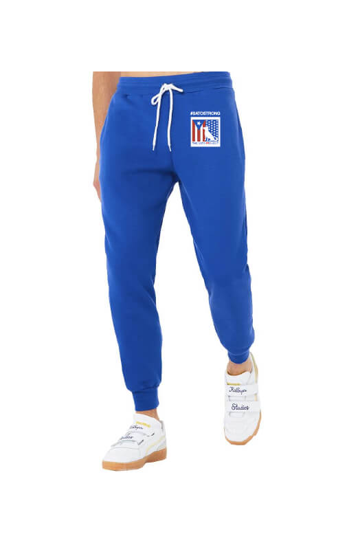 Bella Canvas Jogger Sweatpant blue