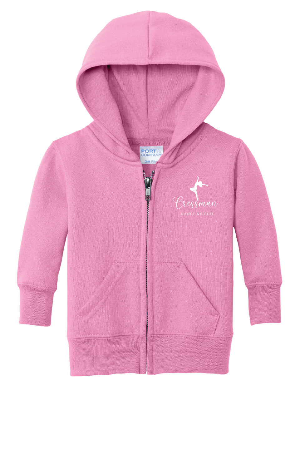 Full Zip Hoodie (Toddler & Infant) pink