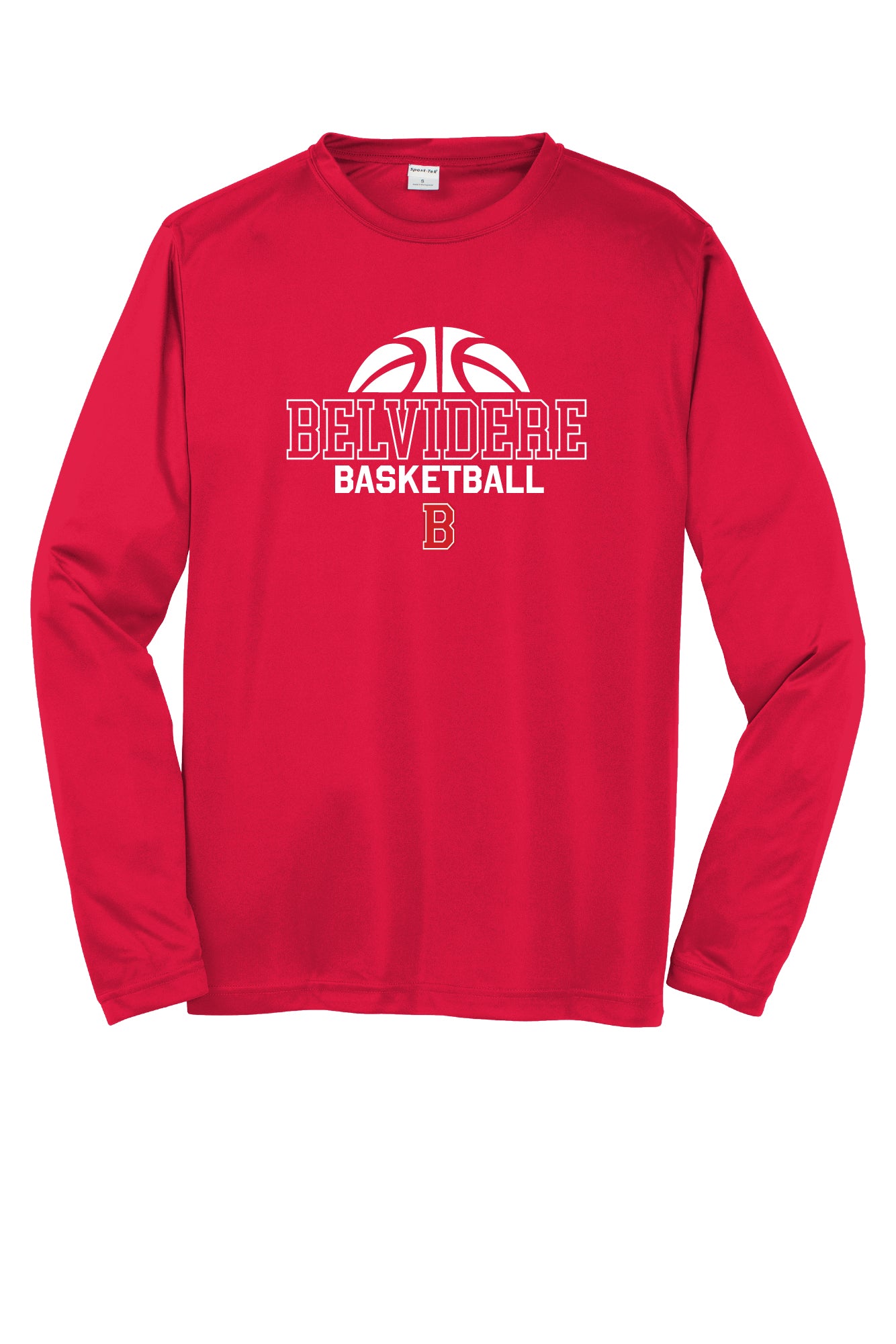 Belvidere Basketball Sport Tek Competitor Long Sleeve Shirt