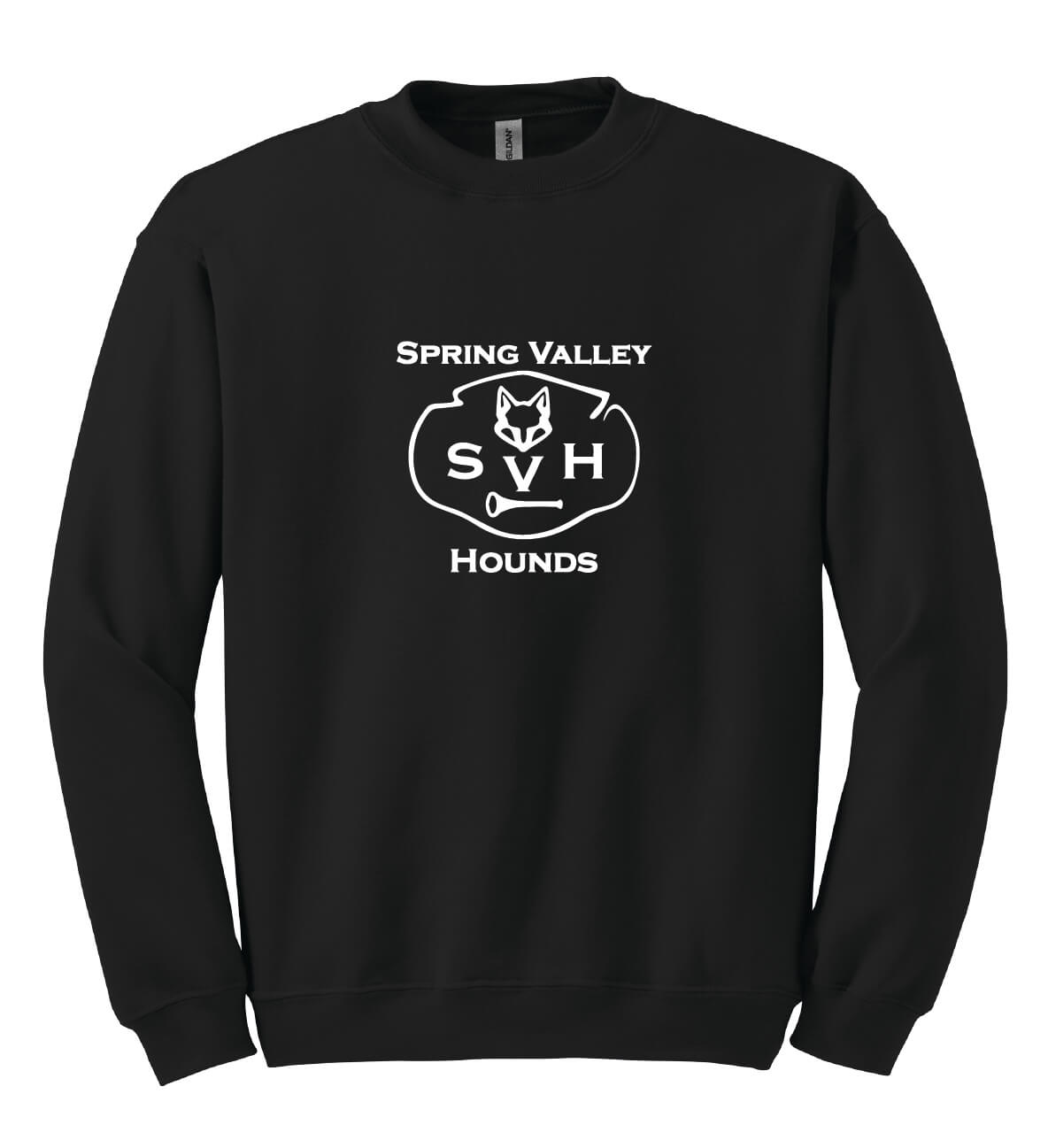 Spring Valley Hounds Crewneck Sweatshirt (Gildan, Adult)
