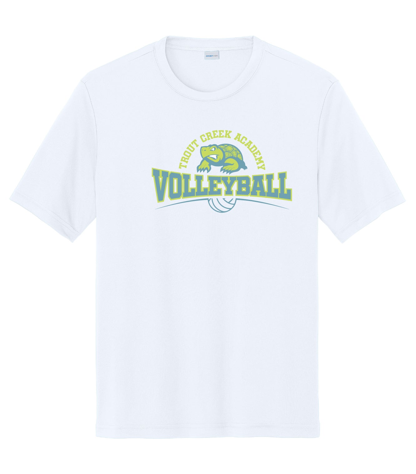 TCA Volleyball Sport Tek Competitor Short Sleeve T-Shirt (Youth)