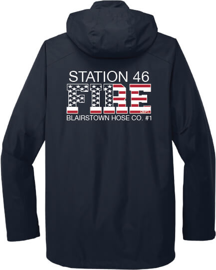 All Weather 3-in-1 Jacket navy back