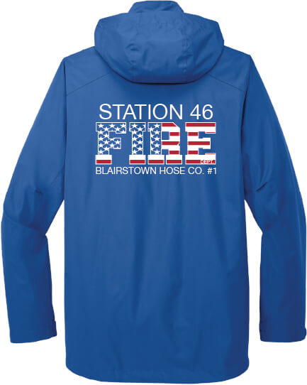 All Weather 3-in-1 Jacket royal back