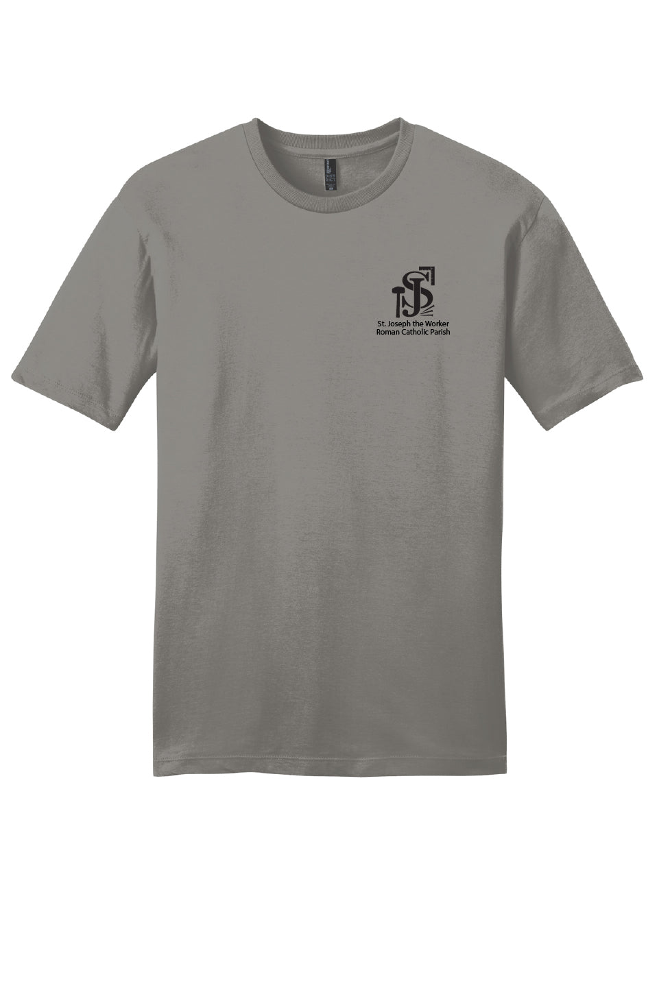 St. Joseph the Worker II Short Sleeve T-shirt-Single Color Logo
