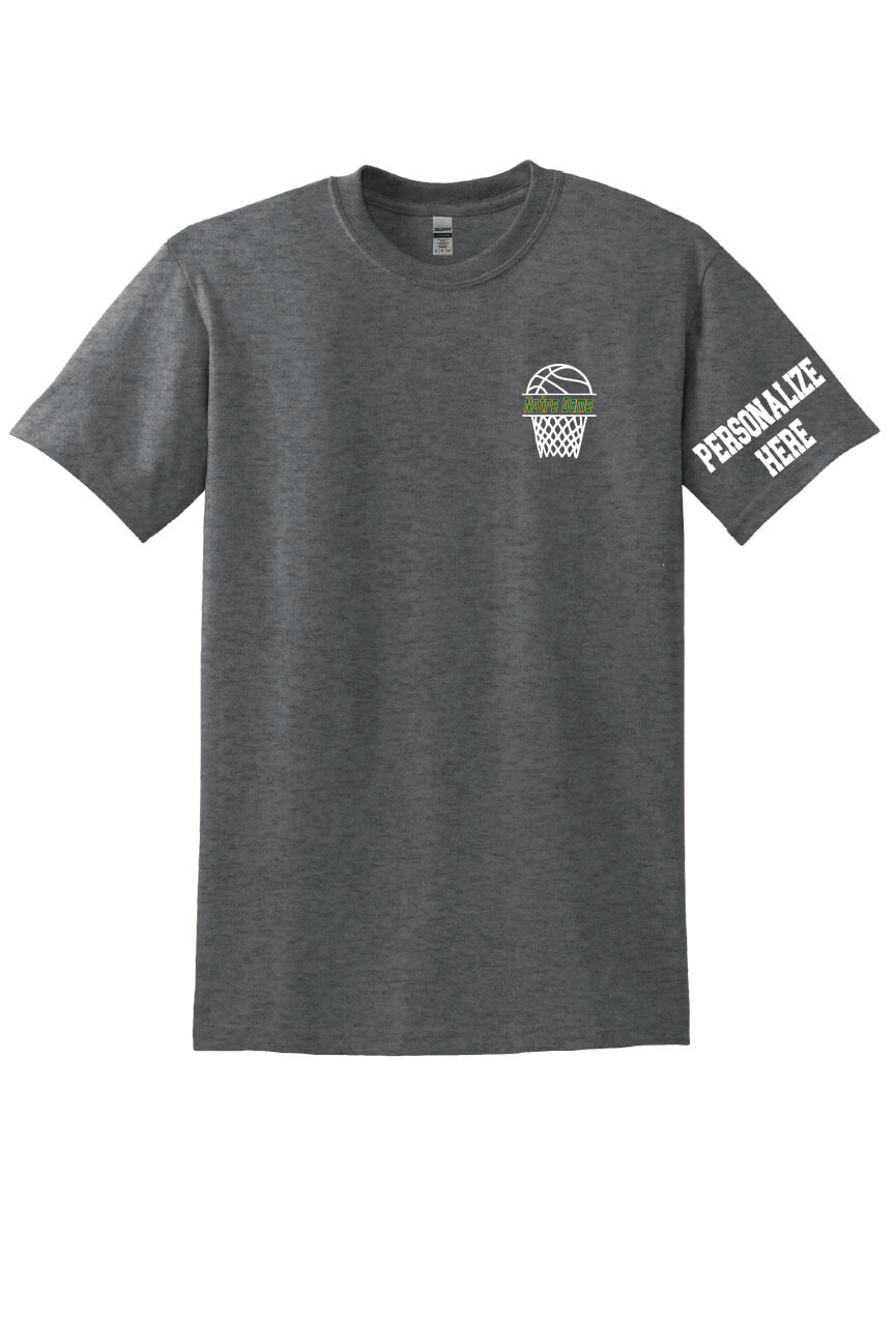 Youth Spartans Short Sleeve T-Shirt gray-front