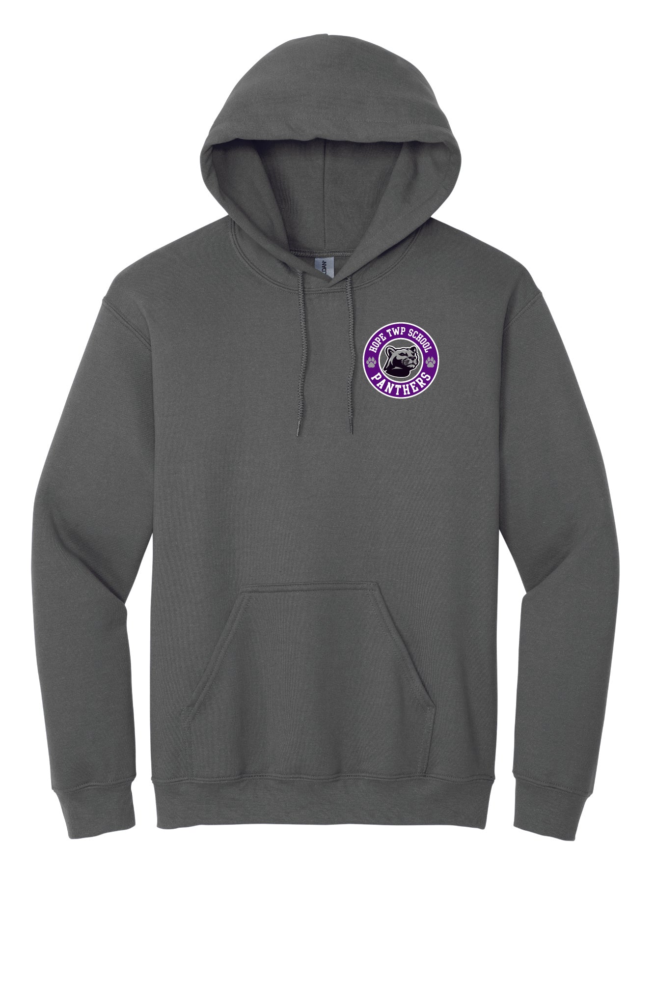 Adult Flag Back Hooded Sweatshirt