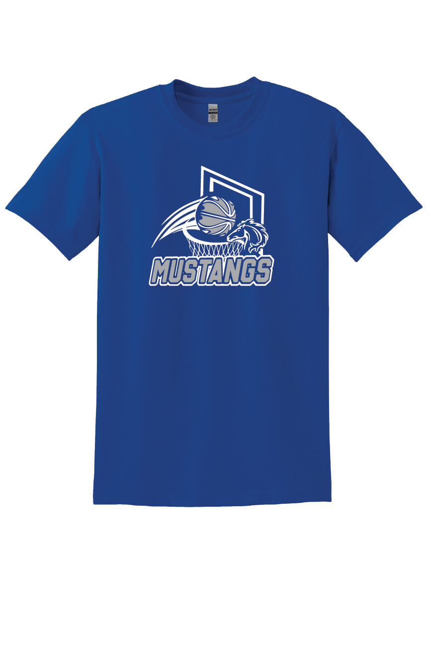 Mustangs Short Sleeve T-Shirt royal