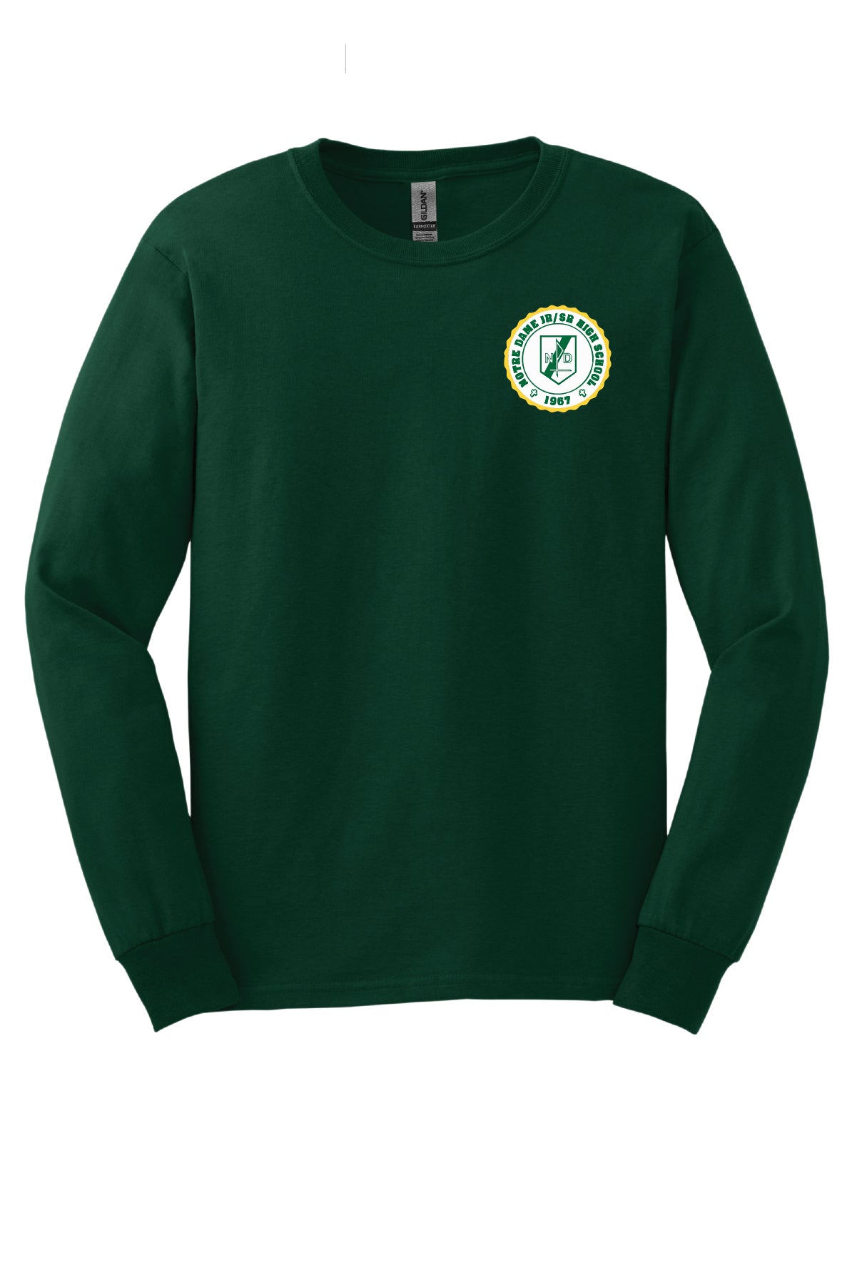Notre Dame Emblem Long Sleeve T-Shirt