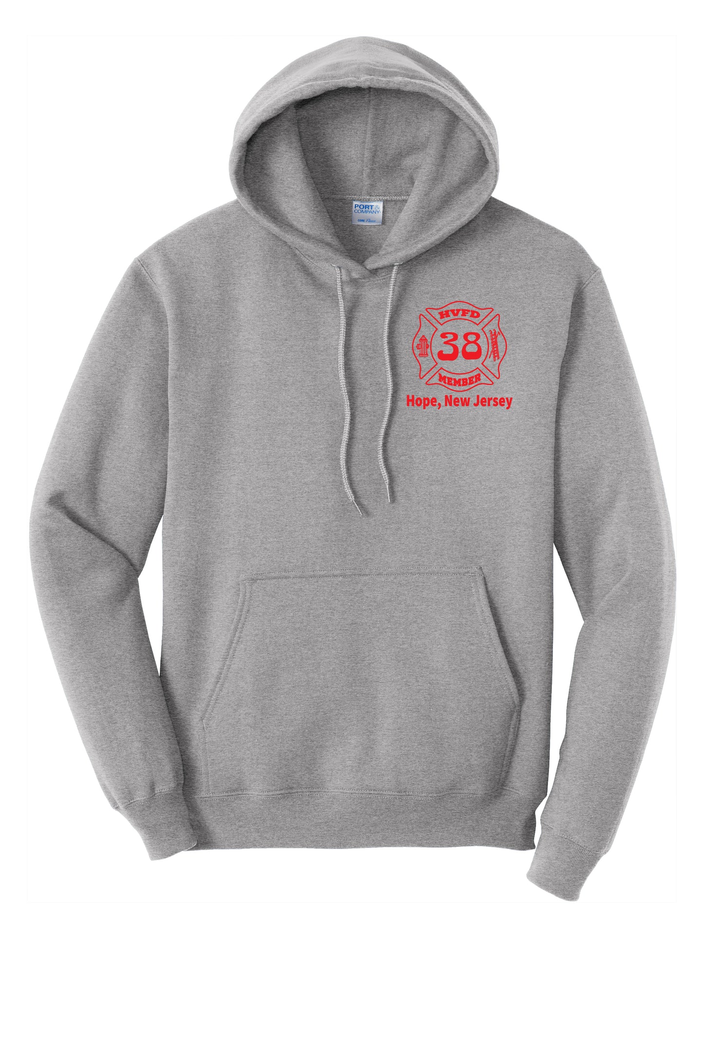 HVFD 38 Retro Port and Company Hoodie