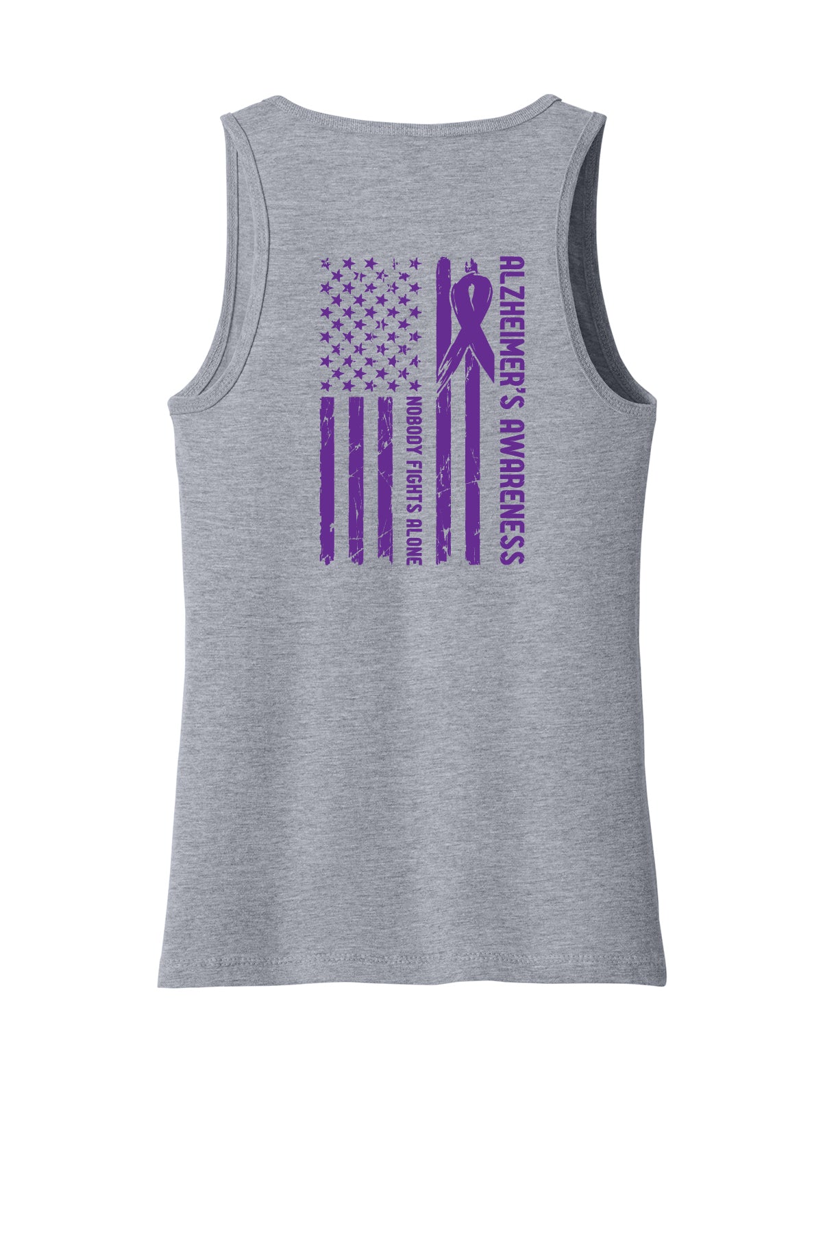 Memories Matter-Flag Back Ladies Tank Top
