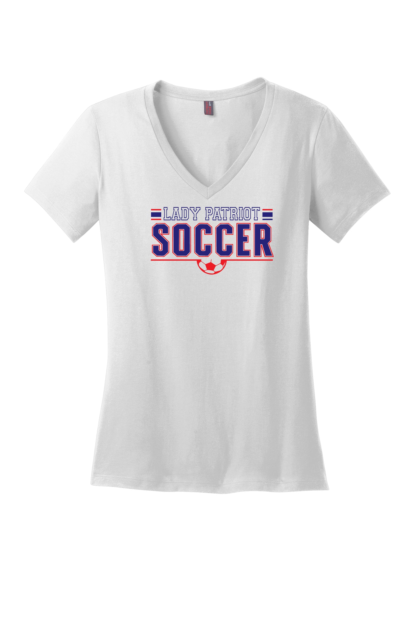 Lady Patriot V-Neck Short Sleeve T-Shirt