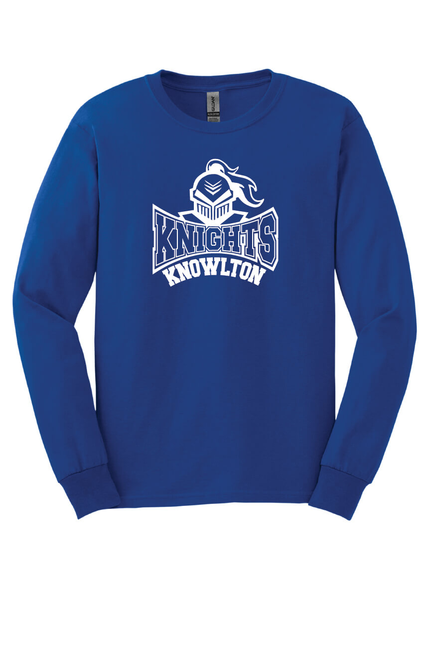 Knowlton Knights Long Sleeve T-Shirt royal