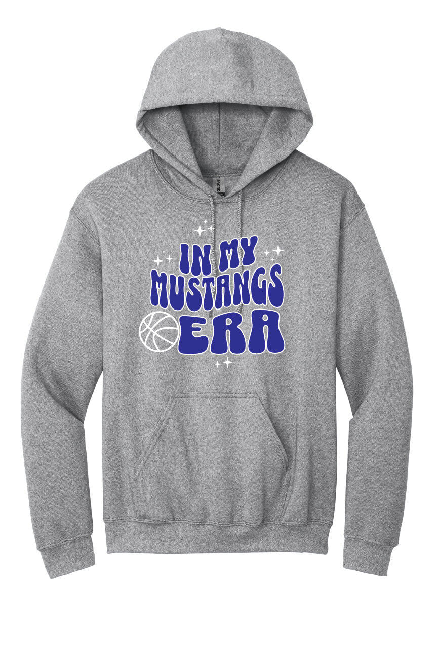 In My Mustangs Era Hoodie (Youth) gray