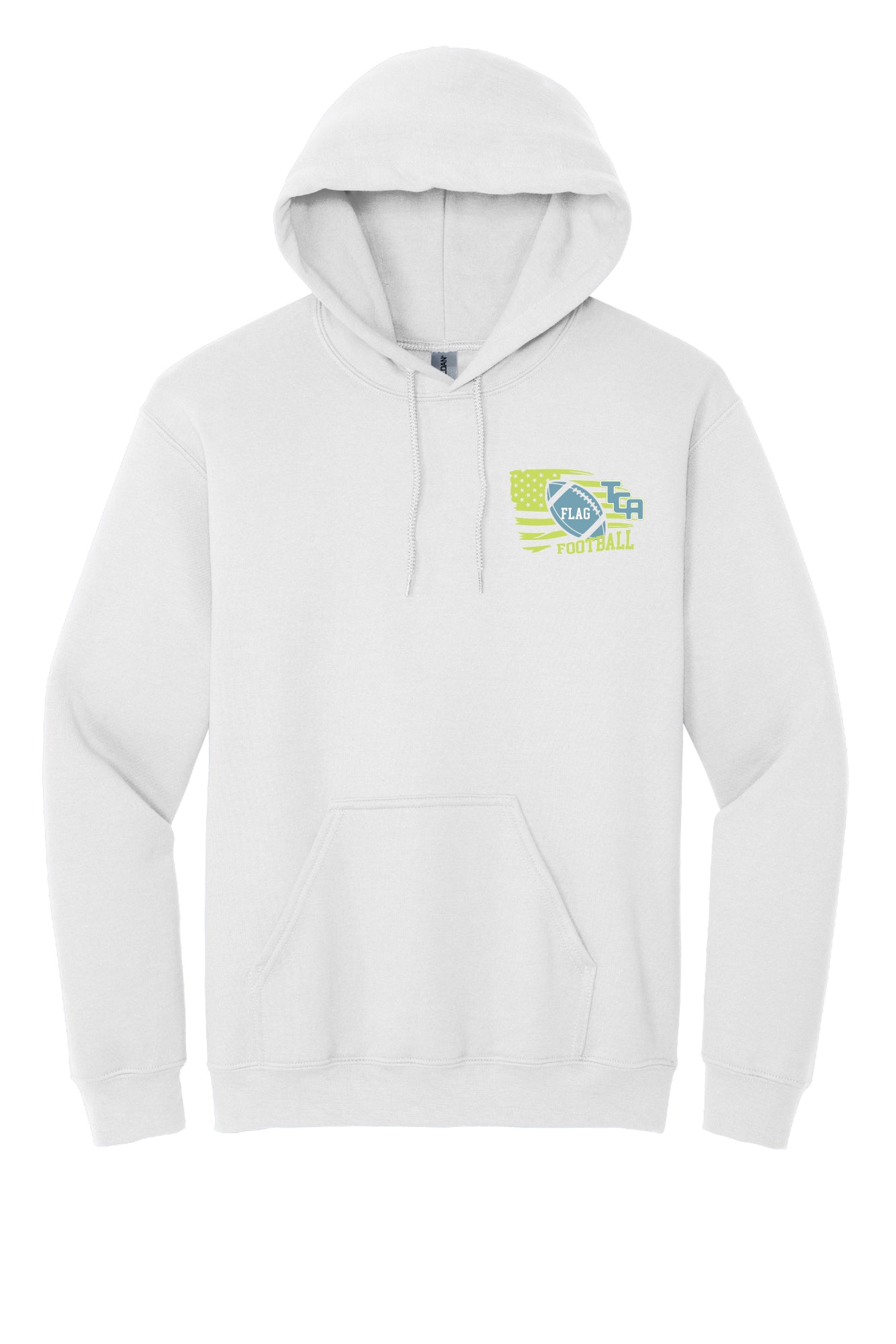 Boys Football Flag Back Hoodie (Youth)