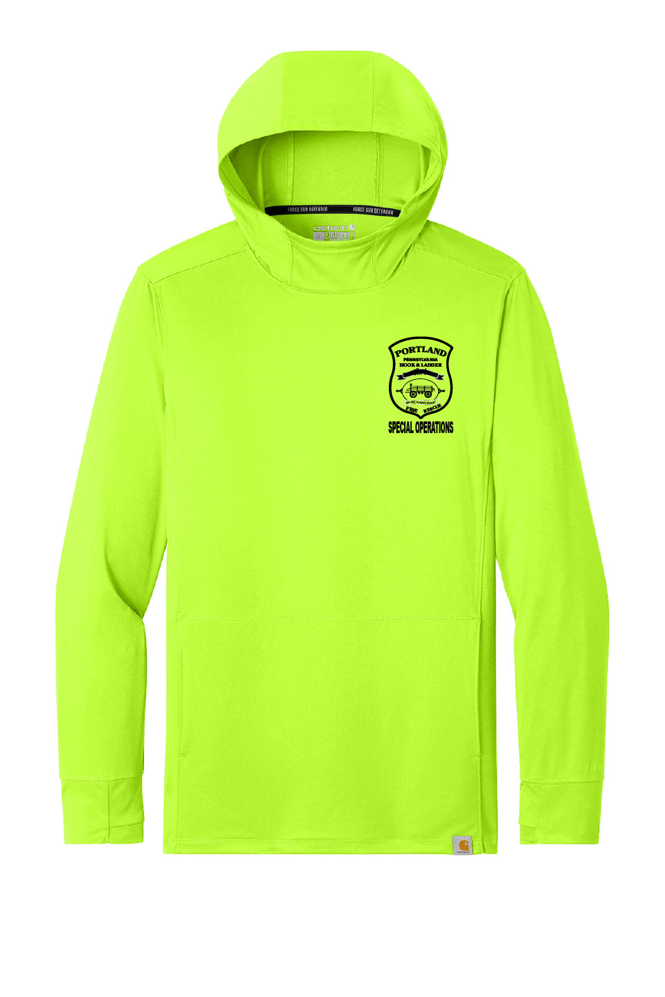 Special Operations Carhartt Force® Sun Defender™ Long Sleeve Hooded T-Shirt