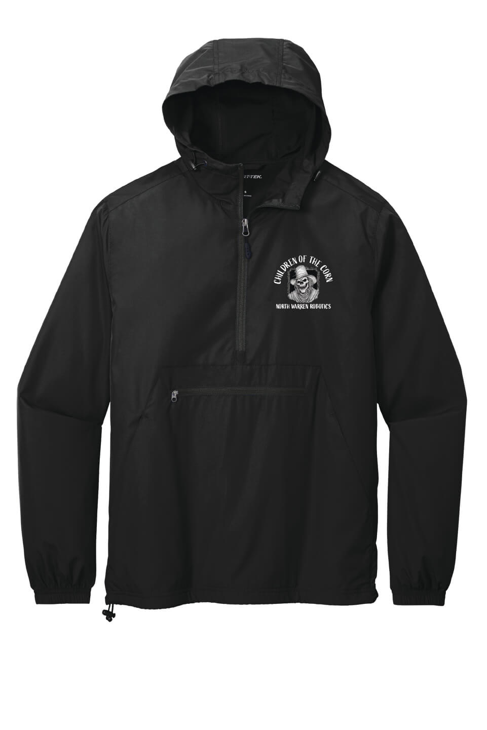 Pullover Windbreaker black front