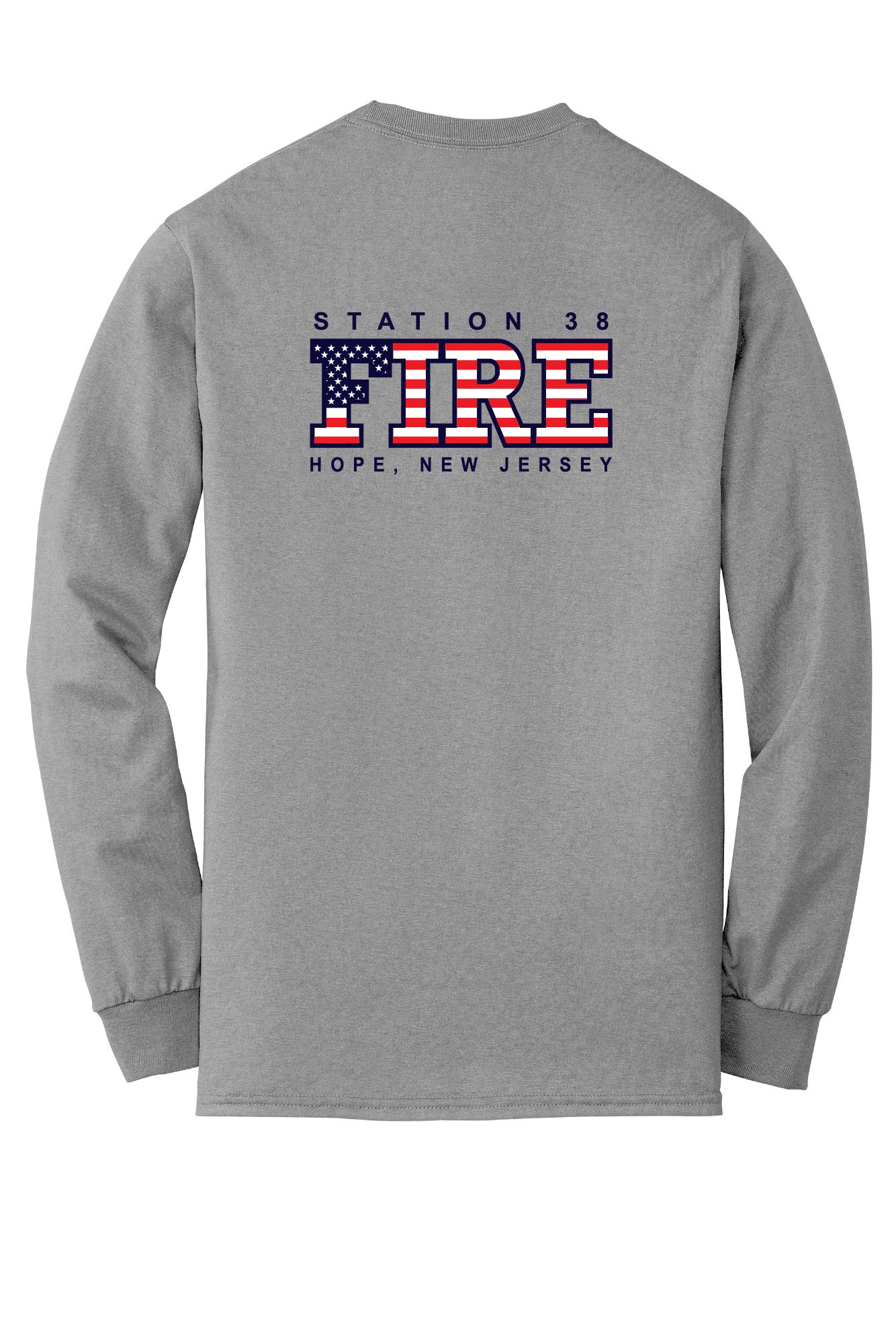 HVFD Fire Gildan Dry Blend Long Sleeve T-Shirt