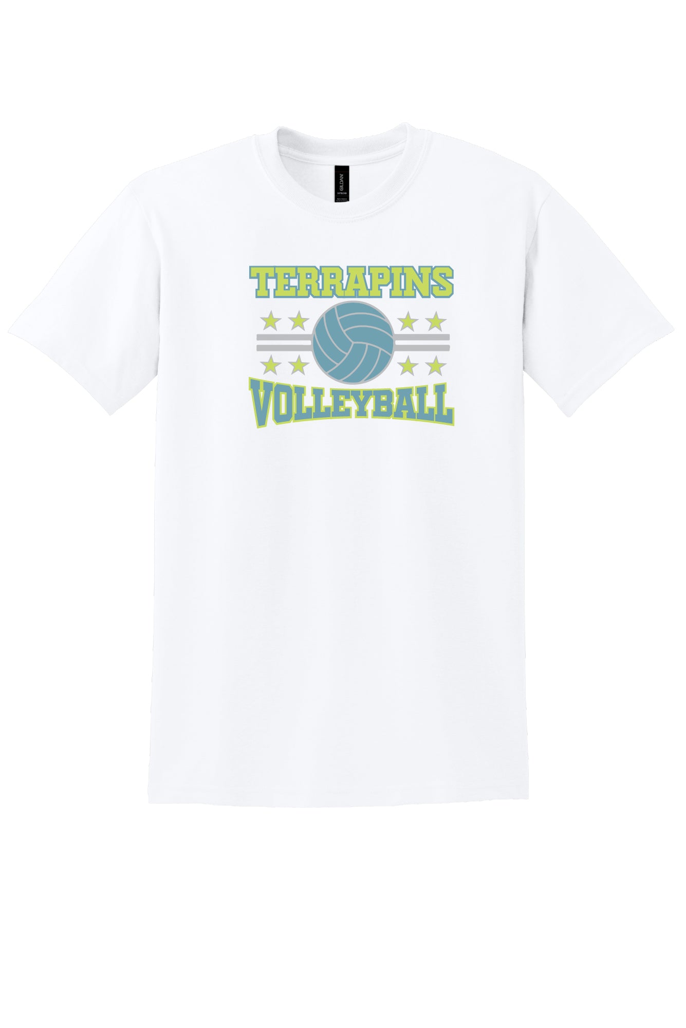 Terrapins Volleyball Short Sleeve T-Shirt