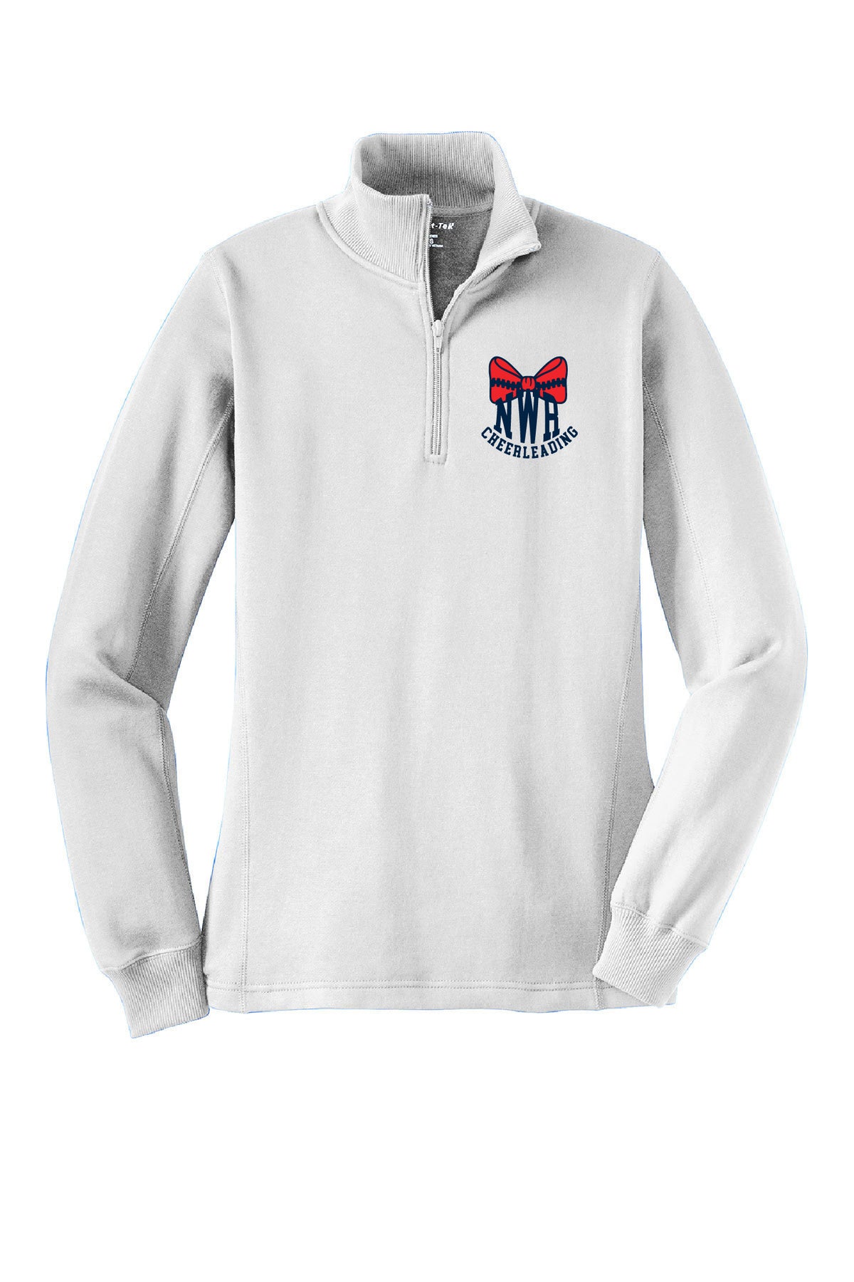 NWR Cheerleading Ladies Cut 1/4 Zip Sweatshirt