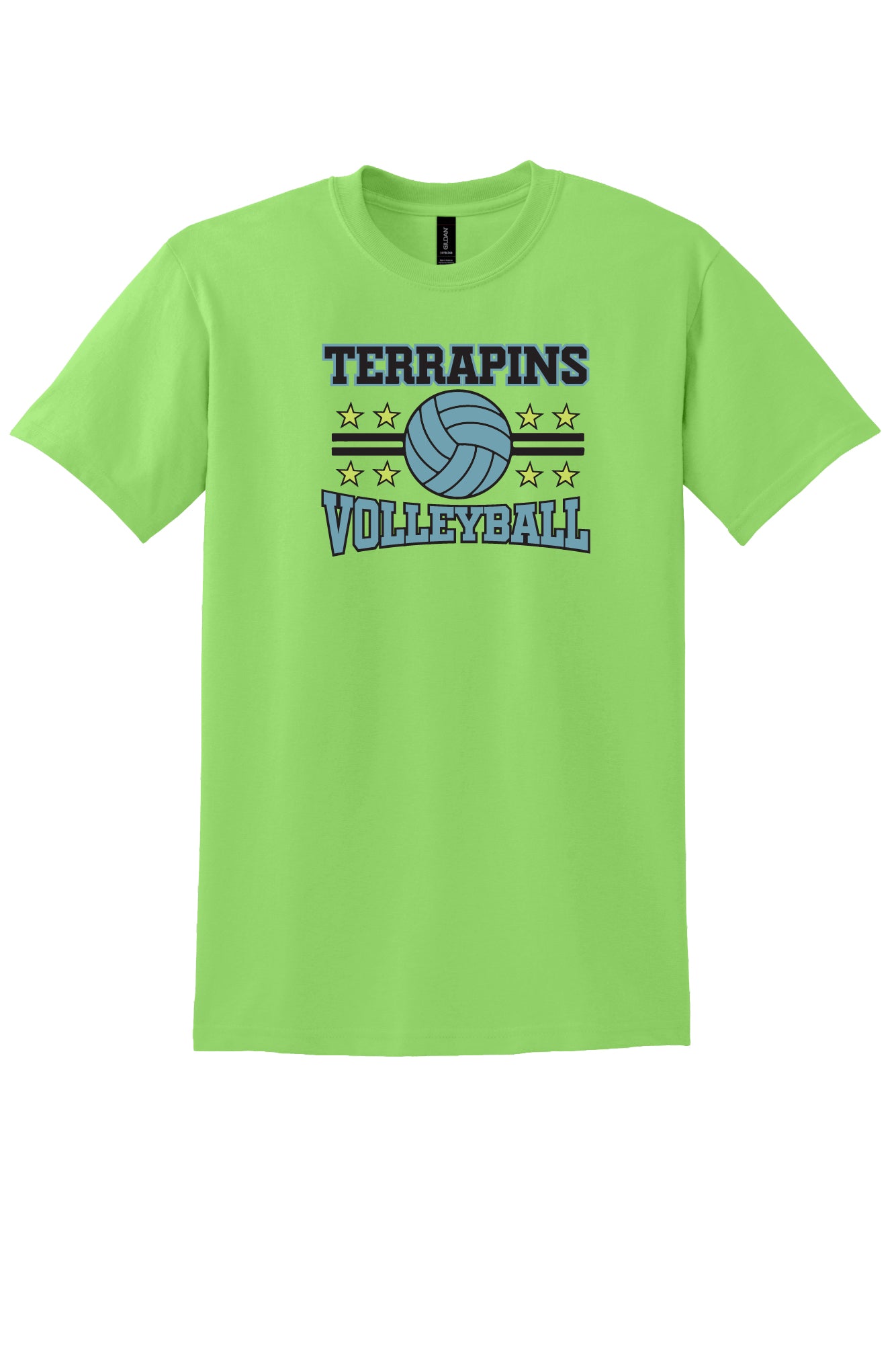 Terrapins Volleyball Short Sleeve T-Shirt