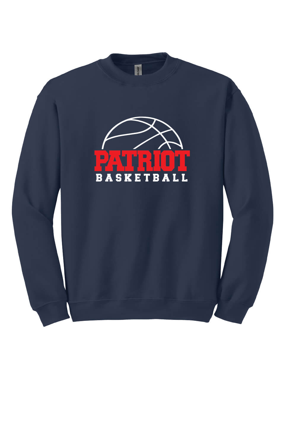 Patriot Basketball Crewneck Sweatshirt (Youth) navy