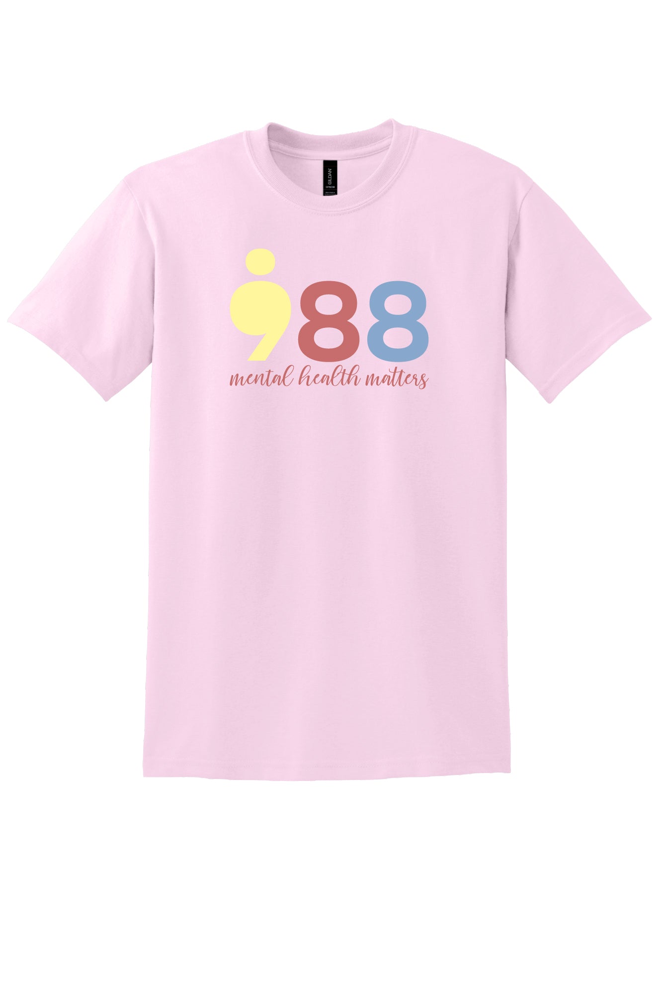 988 Front Only Short Sleeve T-Shirt (Adult)