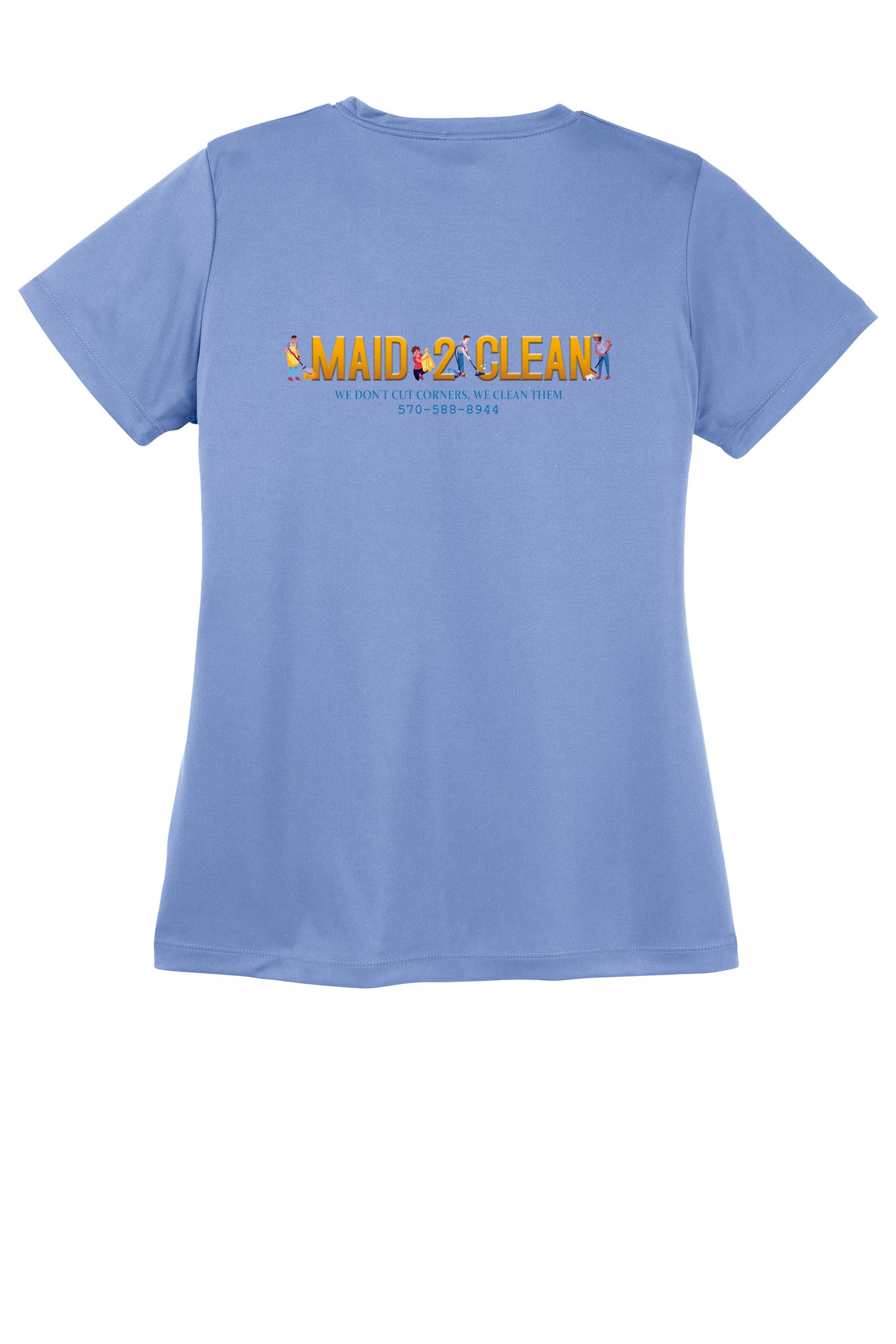 Maid 2 Clean Ladies Sport Tek Competitor T-shirt