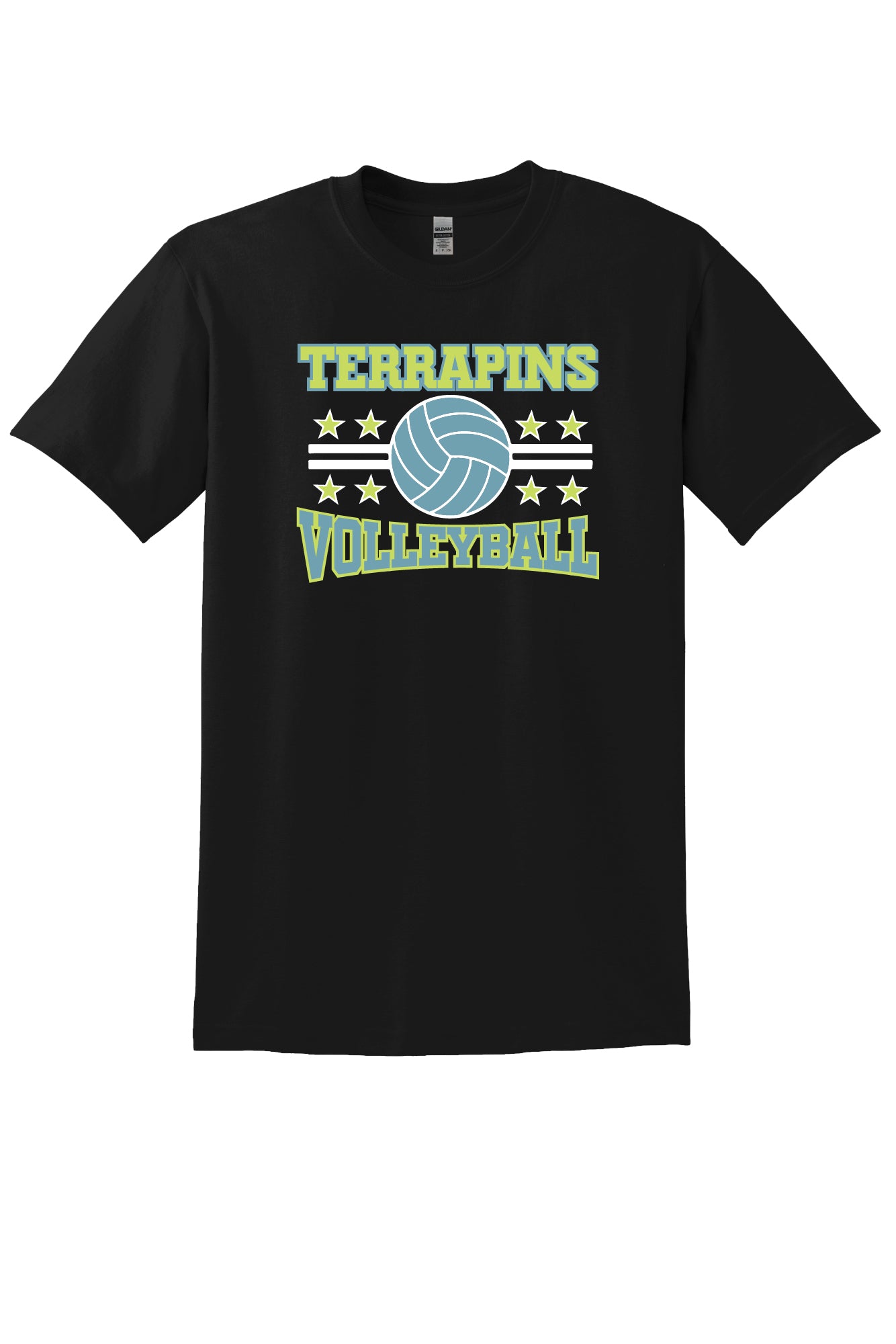 Terrapins Volleyball Short Sleeve T-Shirt