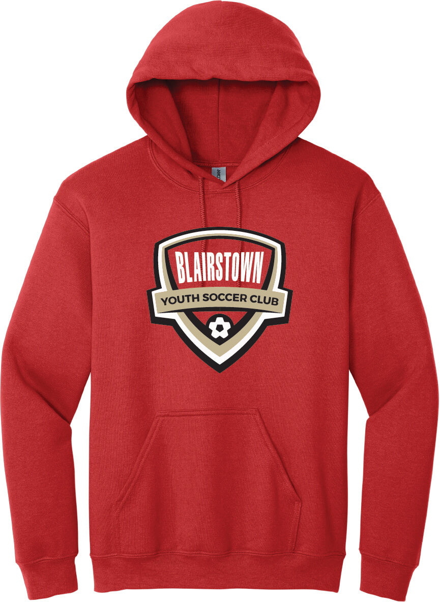 Gildan Hoodie red