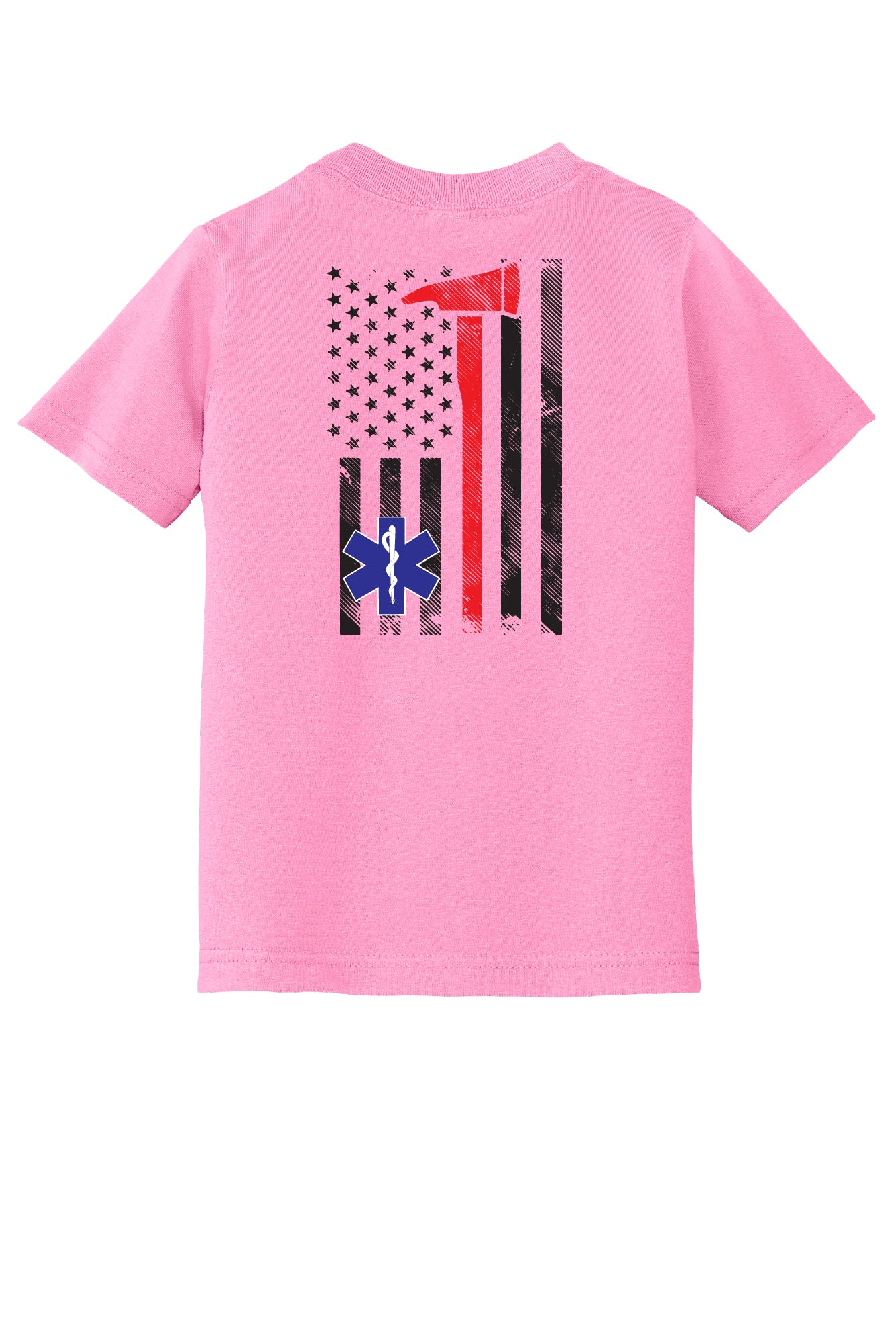 Toddler Flag Back Short Sleeve T-Shirt