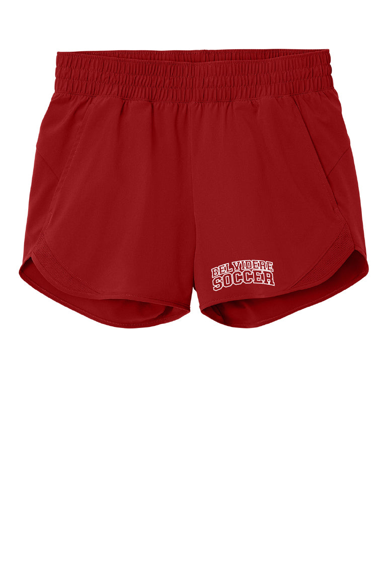 Belvidere Soccer Ladies Pocketed Repeat Swift Shorts
