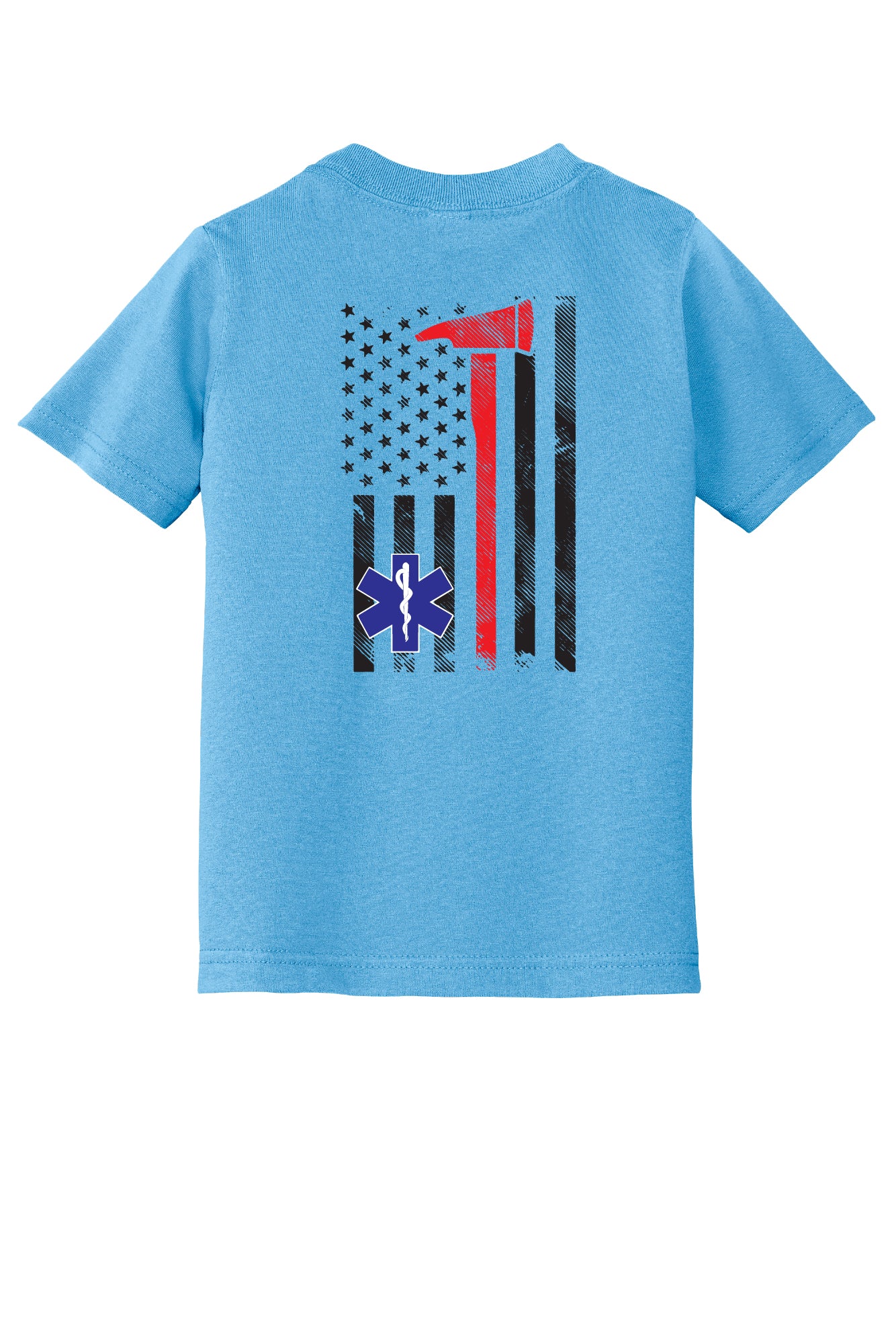 Toddler Flag Back Short Sleeve T-Shirt