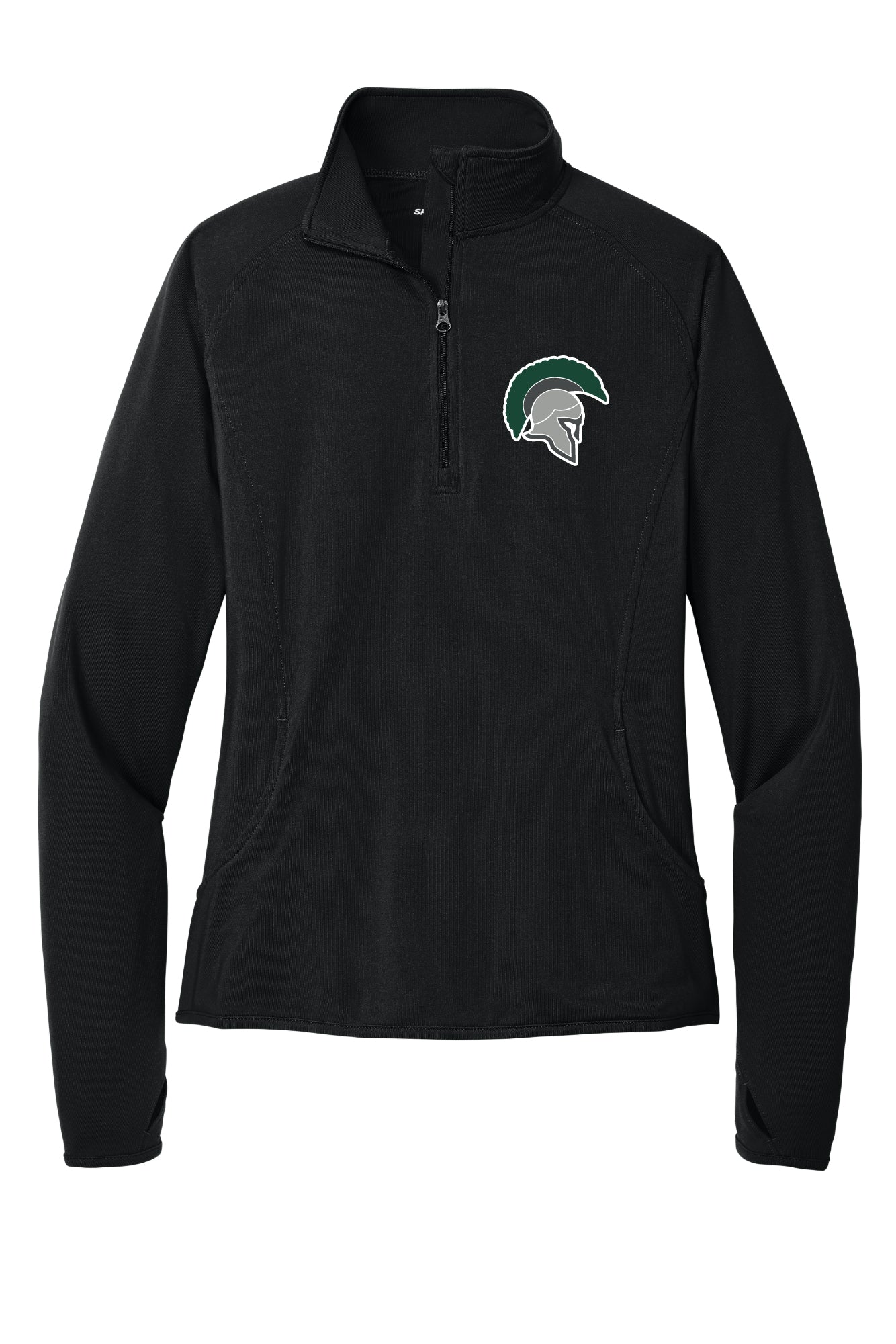 Spartans Football Sport Tek 1/4 Zip Pullover (Ladies)