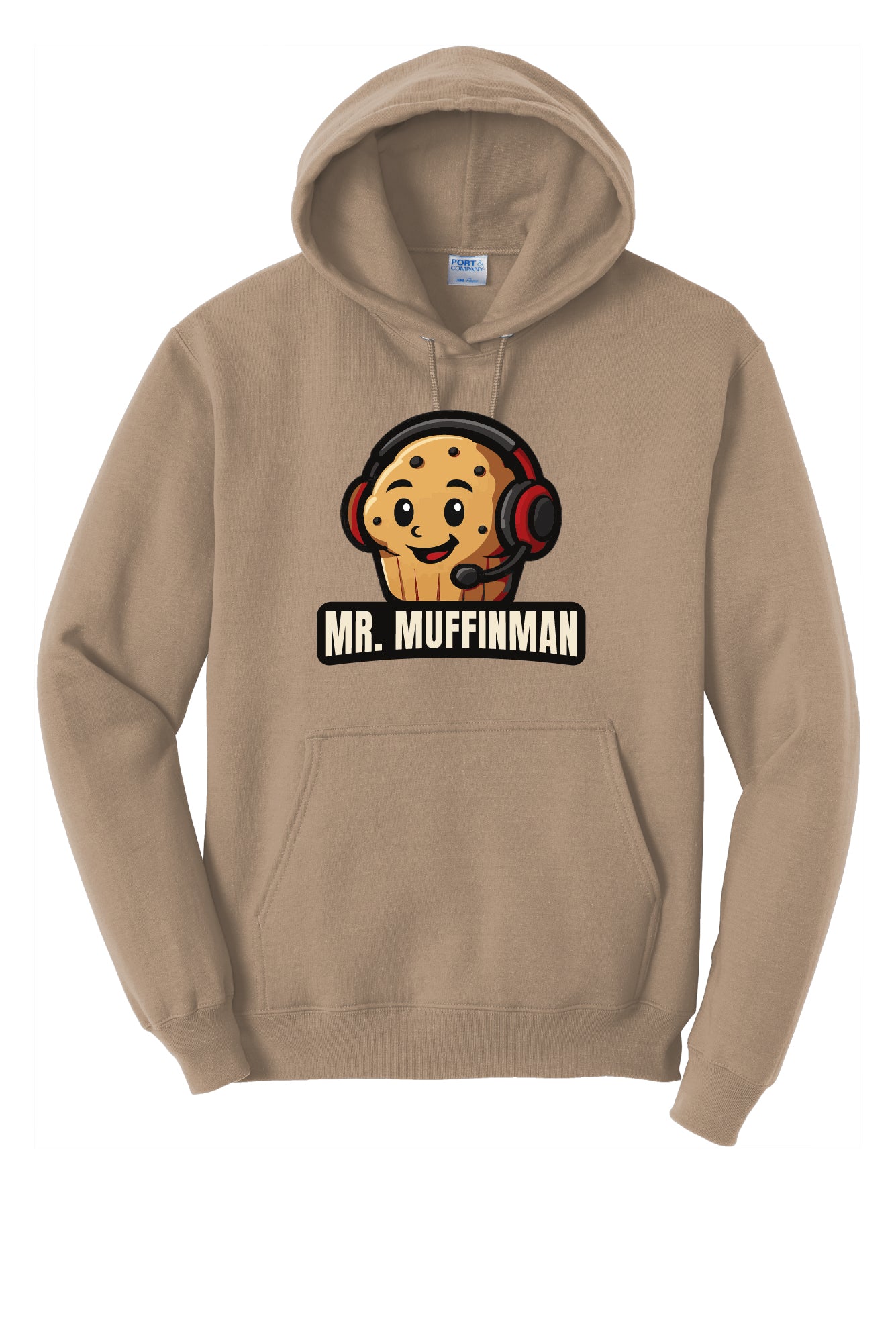 Mr. Muffinman Hoodie (Red)