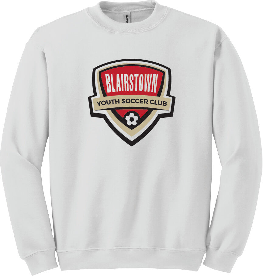 Gildan Crewneck Sweatshirt white