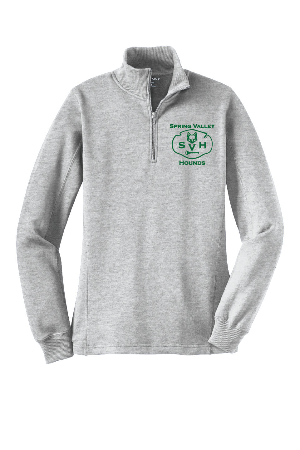 Spring Valley Hounds Sport Tek 1/4 Zip Sweatshirt (Ladies)