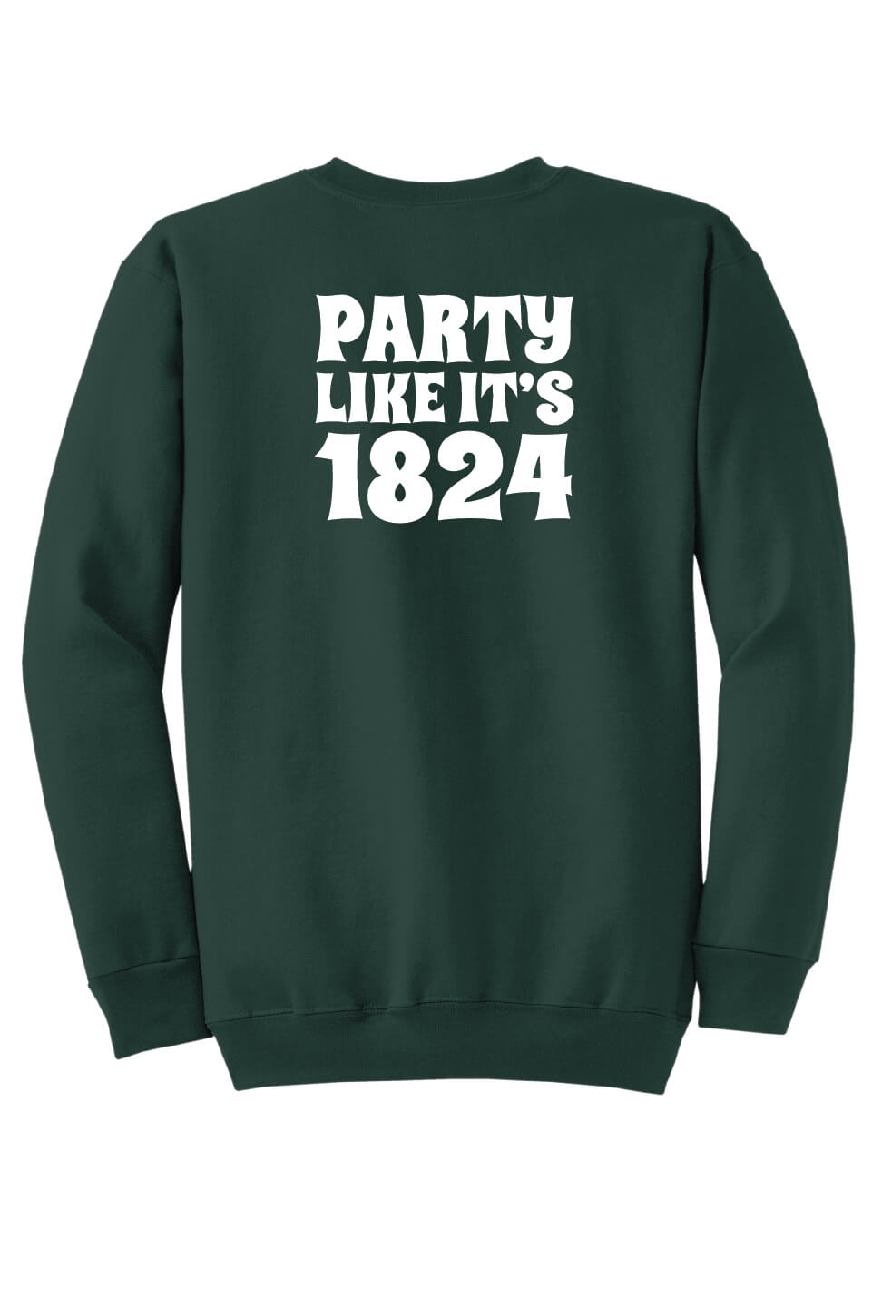 Crewneck Sweatshirt I back green