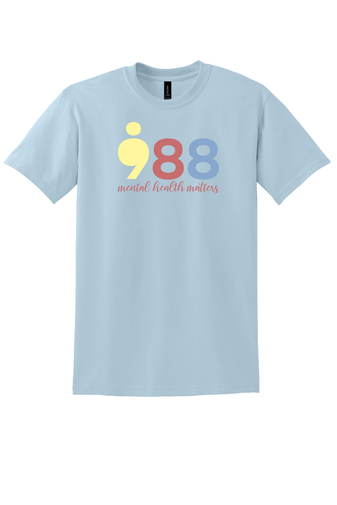 988 Front Only Short Sleeve T-Shirt (Adult)