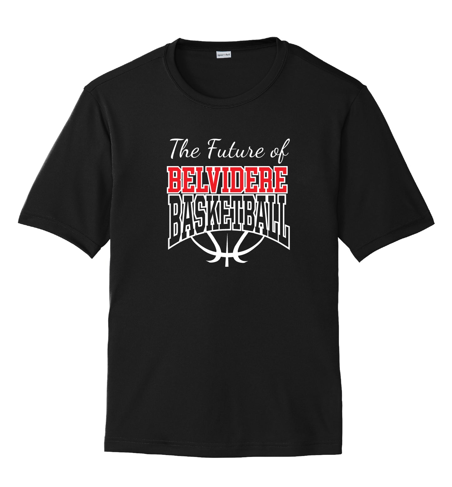 Belvidere Basketball Sport Tek Competitor Short Sleeve Shooter Shirt